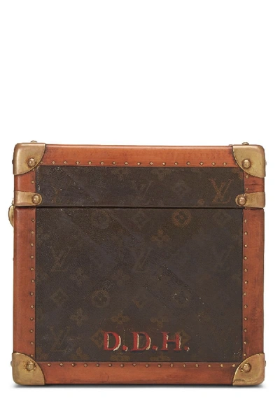 Pre-owned Louis Vuitton Monogram Canvas Cube Trunk