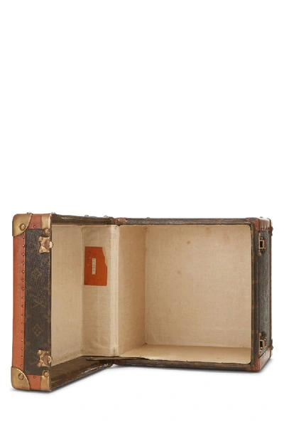 Pre-owned Louis Vuitton Monogram Canvas Cube Trunk