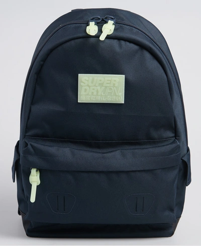 Shop Superdry Glow In The Dark Montana Rucksack In Navy