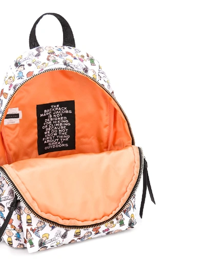 Shop Marc Jacobs The Backpack Peanuts In White