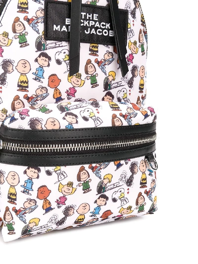 Shop Marc Jacobs The Backpack Peanuts In White