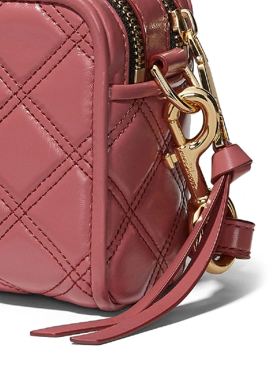 Shop Marc Jacobs The Softshot 21 Leather Bag In Red