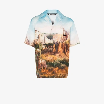 Shop Palm Angels Printed Shirt