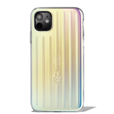 Shop Rimowa Iridescent Groove Case For Iphone 11