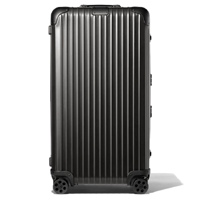 Shop Rimowa Aluminium In Black