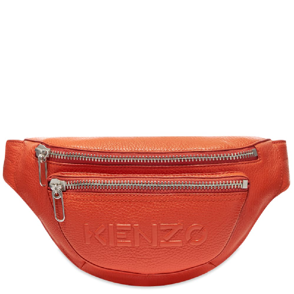 orange waist bag