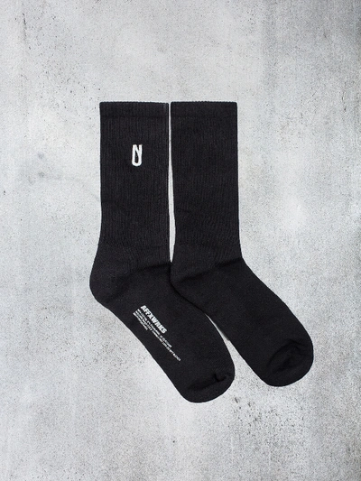 Shop Affix Long Socks Black