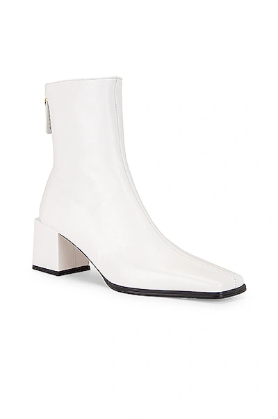 Shop Reike Nen Cube Heel Basic Boots In White