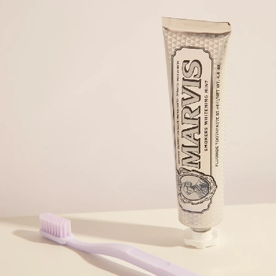 Shop Marvis Smokers Whitening Mint Toothpaste In N/a