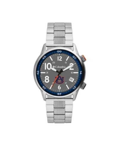 Shop Columbia Men's Outbacker Auburn Stainless Steel Bracelet Watch 45mm In Silver