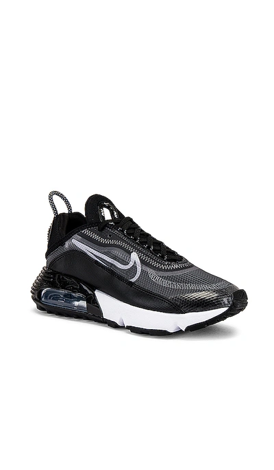 Shop Nike Air Max 2090 Sneaker In Black  White & Metallic Silver