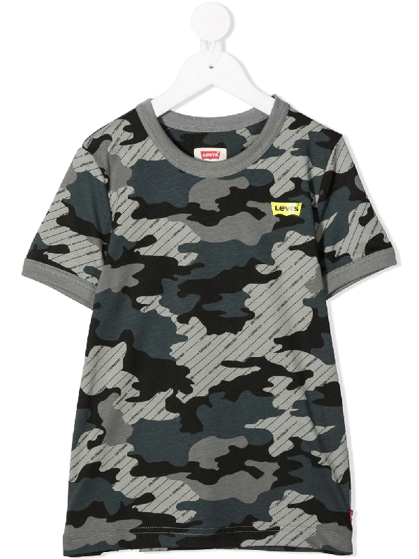 levi camo t shirt