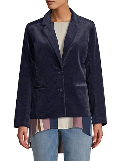Shop Eileen Fisher Notch Collar Shaped Jacket