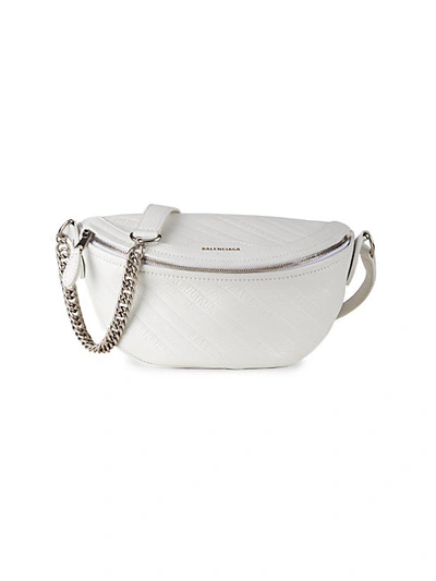 Shop Balenciaga Souvenir Leather Belt Bag