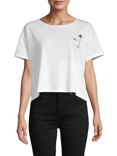 Shop French Connection Take It Easy Cropped T-shirt