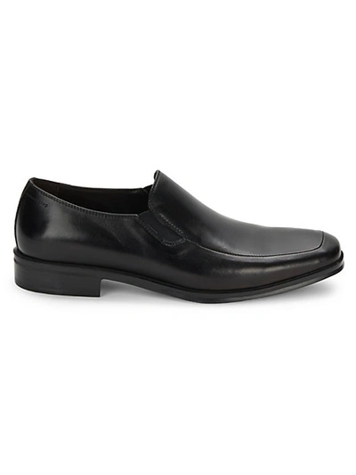 Shop Bruno Magli Pitto Solid Leather Loafers