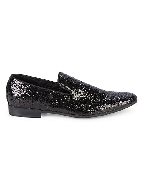 steve madden glitter loafers