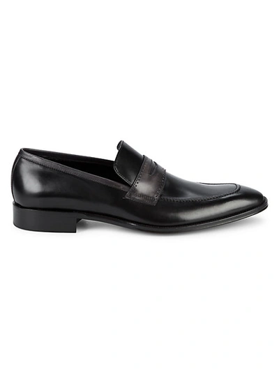 Shop Bruno Magli Cicero Leather Penny Loafers
