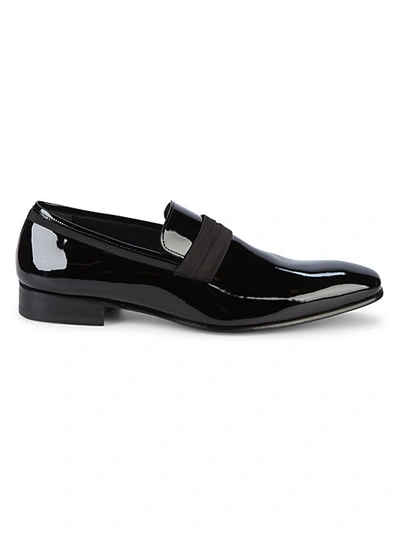 Shop Mezlan Patent Leather Loafers