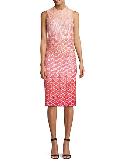 Shop Alice And Olivia Rosalee Embellished Sequin Sheath Dress