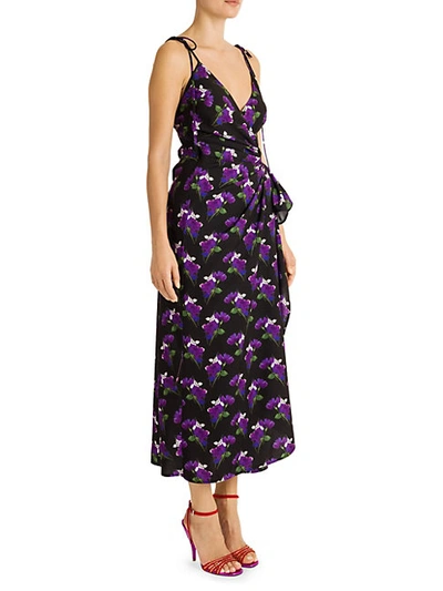 Shop Attico Lady Floral Slip Dress