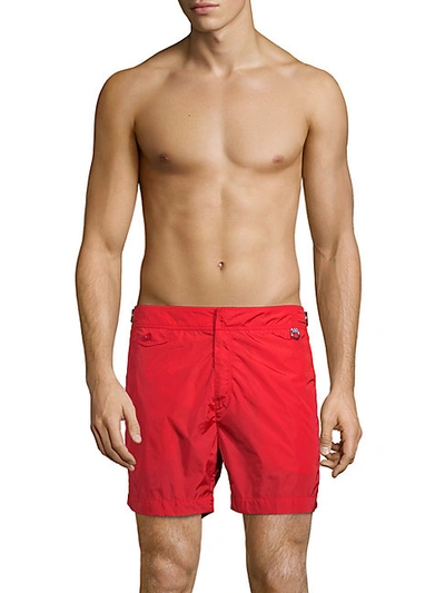 Shop Ralph Lauren Mayfair Slim-fit Swim Shorts