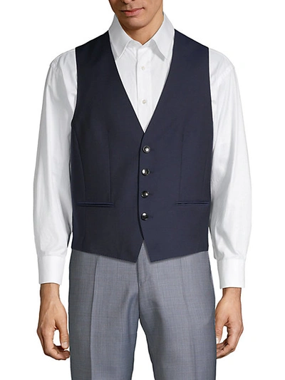 Shop Hugo Boss Virgin Wool Vest