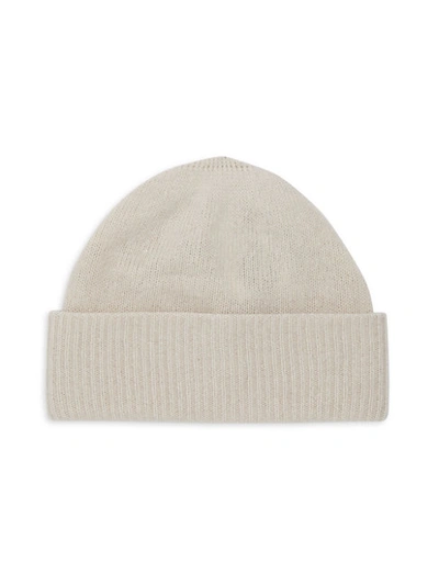 Shop Portolano Ribbed-cuff Cashmere Beanie