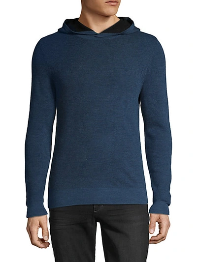 Shop Saks Fifth Avenue Hooded Wool-blend Sweater