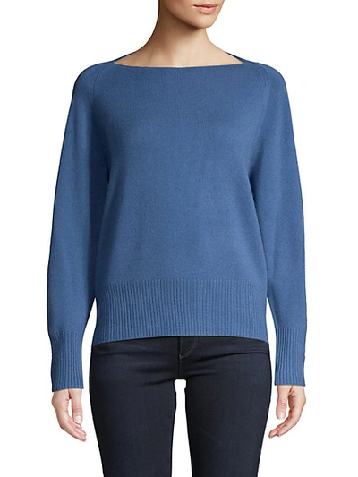 Shop Vince Wool & Cashmere Boat-neck Sweater