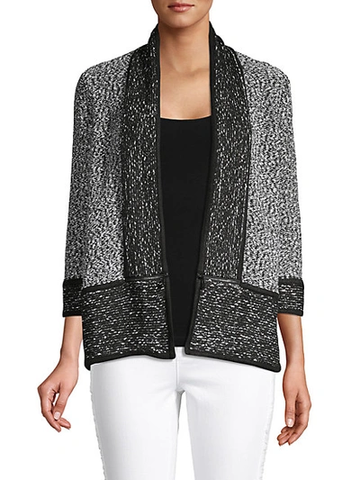 Shop Karl Lagerfeld Melange Cardigan