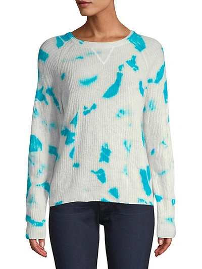 Shop Line Clover Tie-dye Cashmere Sweater