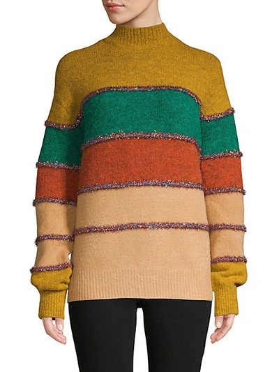 Shop Allison New York Multicolored Stripe Sweater