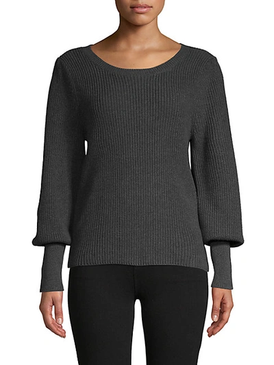 Shop 525 America Bishop-sleeve Cotton Sweater