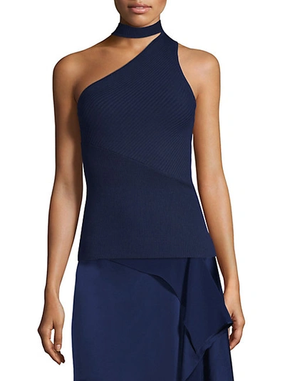 Shop Ramy Brook Portia Asymmetrical Ribbed Top