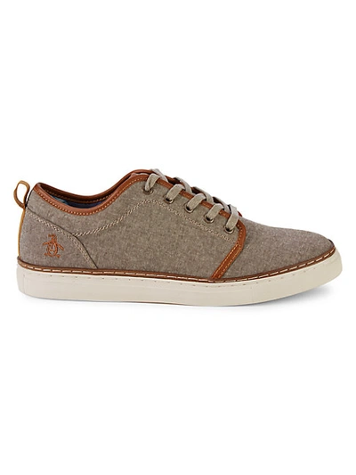 Shop Original Penguin Carmine Chambray Sneakers