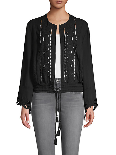 dolce cabo sequin blazer