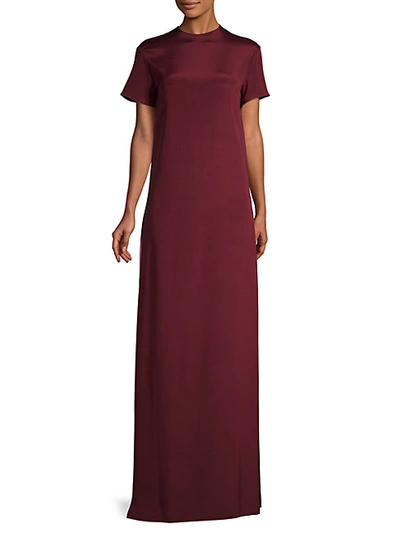 Shop Valentino Vinaccia Silk Gown