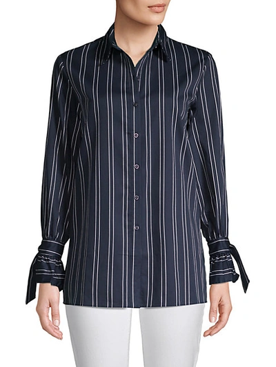 Shop Supply & Demand Dorian Striped Cotton Shirt