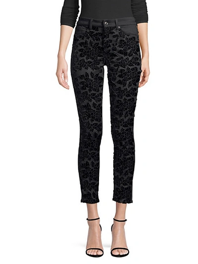Shop 7 For All Mankind Floral Skinny Ankle Jeans
