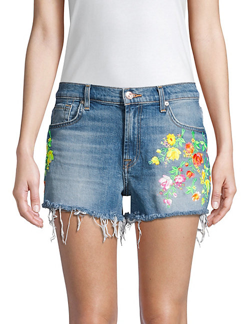 7 jean shorts