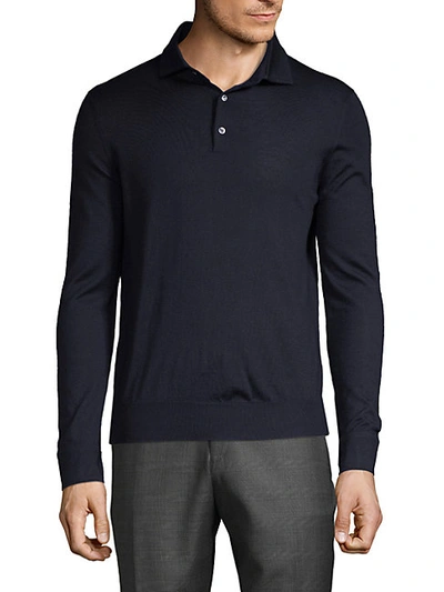 Shop Isaia Polo Pullover