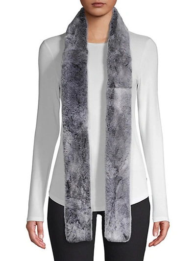 Shop Adrienne Landau Rabbit Fur Boa Scarf