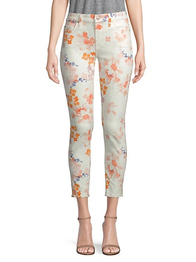 Shop 7 For All Mankind Skinny Floral Ankle Jeans