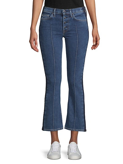 Shop Cotton Citizen Denim Cropped Flared Jeans