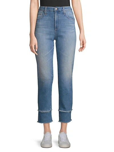 Shop Ag Isabelle Straight-leg Crop Jeans