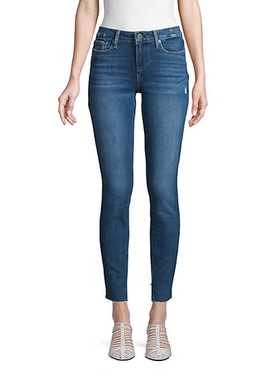 Shop Paige Jeans Verdugo Raw-hem Skinny Ankle Jeans