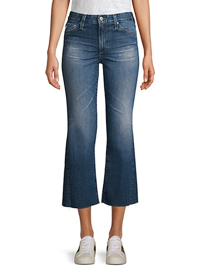 Shop Ag Quinne High-rise Cropped Flare Jeans