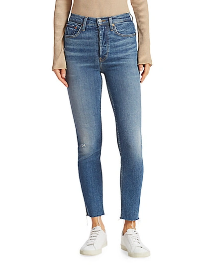 Shop Re/done Comfort Stretch High-rise Skinny Ankle Jeans