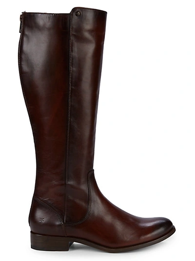Shop Frye Melissa Leather Knee-high Riding Boots